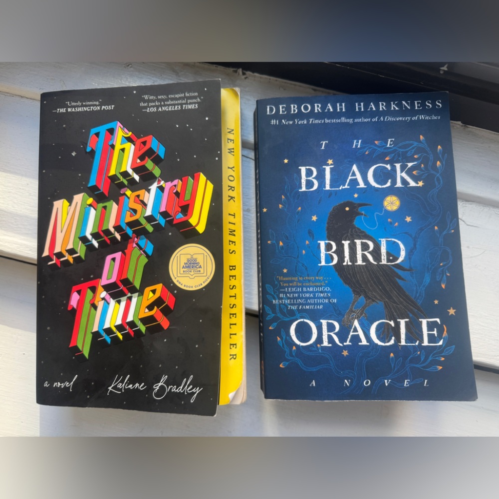 The Ministry of Time and The Black Bird Oracle Novels